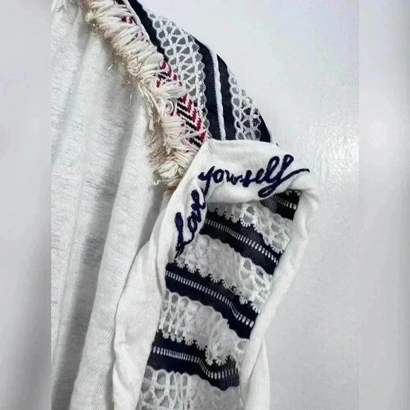 Desigual Embossed sailor t-shirt/blouse - Picture 5 of 6